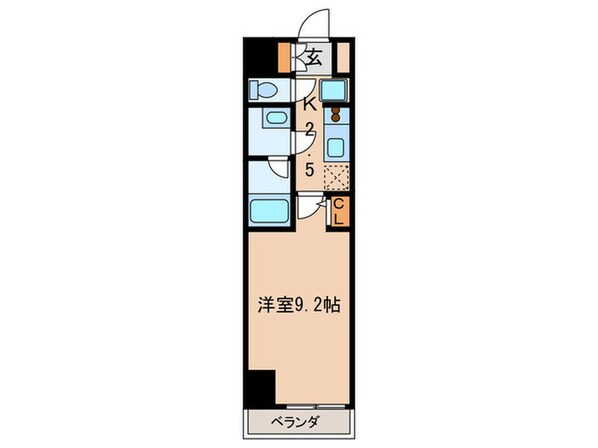 エルスタンザ徳川の物件間取画像